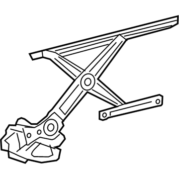 Lexus 69801-06190 Regulator Sub-Assembly