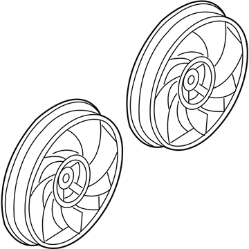 GM 15875024 Fan Blade