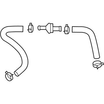 Hyundai 59130-1R100 Hose Assembly-Brake Booster Vacuum