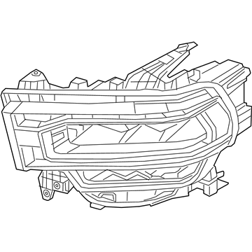 Mopar 68360179AC Headlamp