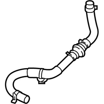 Hyundai 59130-D3150 Hose Assembly-Brake Booster Vacuum