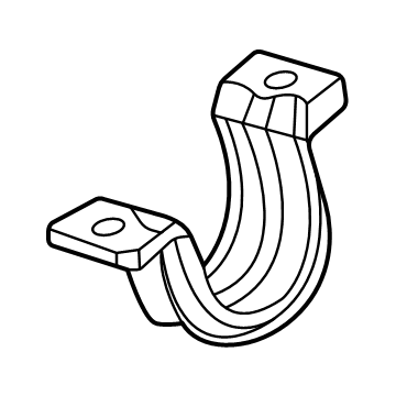 GM 84396074 Stabilizer Bar Bracket