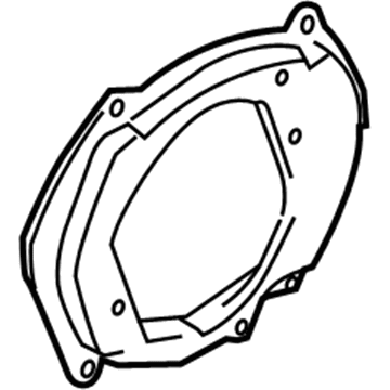 Infiniti 28166-1MA1A Bracket Front Speaker, RH