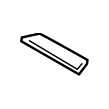 Honda 71193-TP6-A01 Spacer, R. FR. Bumper Side