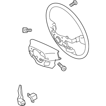 Lexus 45100-53340-C0 Steering Wheel Assembly