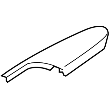 Kia 83710D9010BG9 Rear Door Armrest Assembly, Left