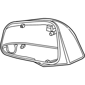 GM 95330568 Mirror Cover