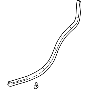 Toyota 67872-33030 Door Weatherstrip