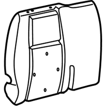 GM 88949107 Seat Back Pad