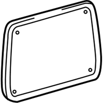 GM 89039832 Seat Back Panel