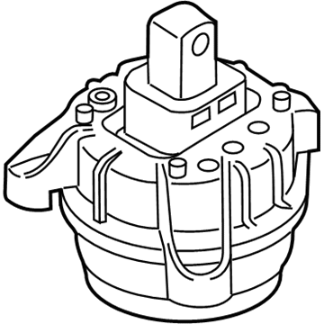 BMW 22-11-6-786-242 Engine Mount Right