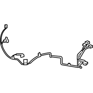 GM 10393076 Harness Asm-Heater & A/C Control Wiring (Service)