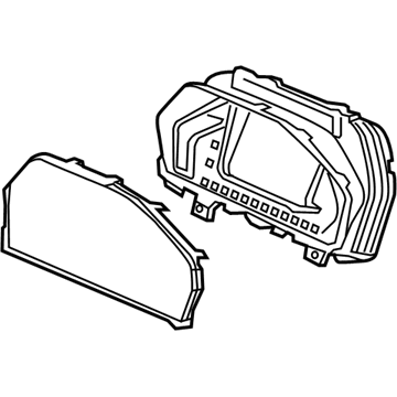 Honda 78100-THR-AL1 Meter Assembly, Combination (Rewritable)