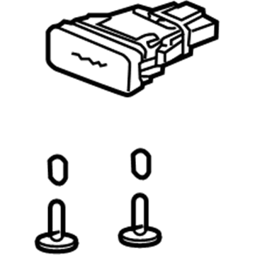 Honda 36775-SCV-A01ZA Switch Assembly, Automatic Cruise Main (Graphite Black)