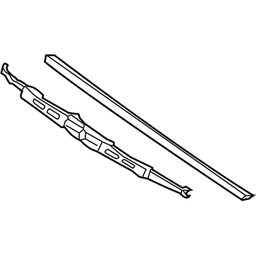 Hyundai 2EH09-AK012-R Blade Assembly-Wiper, Rear