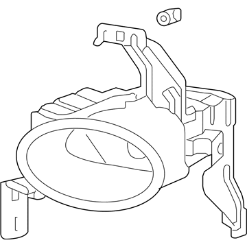 Acura 33951-SJA-A01 Foglight Unit, Driver Side