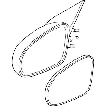 GM 10363818 Mirror Assembly