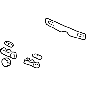 Honda 79601-S9V-A01 Knob