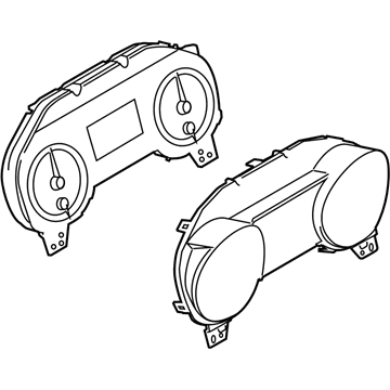 Ford GR3Z-10849-EE Cluster Assembly