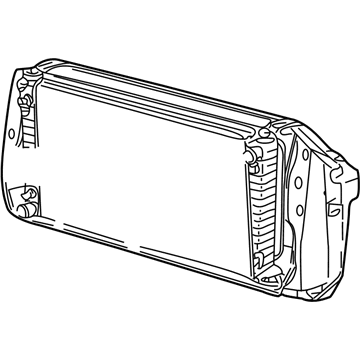 Ford XL1Z-8005-AA Radiator Assembly