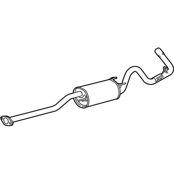 Toyota 17430-0P011 Muffler & Pipe