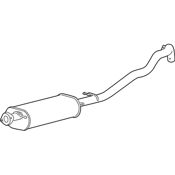 Ford 9L1Z-5230-A Muffler & Pipe