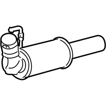 Ford AL7Z-5201-A Resonator & Pipe