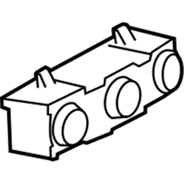 Mopar 68012691AA Air Conditioner And Heater Control