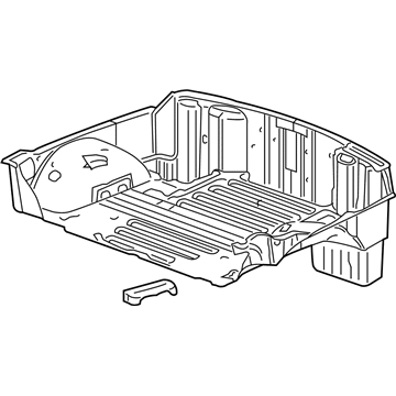 GM 22851236 Rear Floor Pan