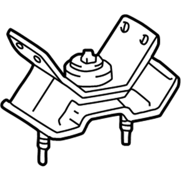 Lexus 12372-0A020 INSULATOR, Engine Mounting