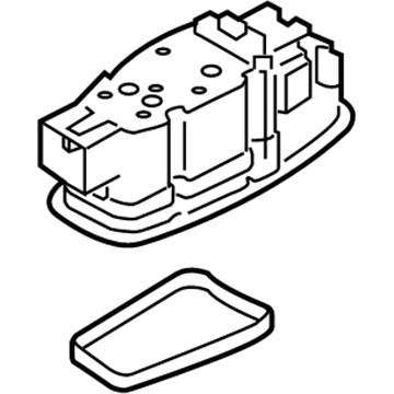 Kia 92861B2000BF3 Lamp Assembly-Rear PERSO