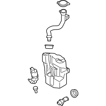 Ford EJ7Z-17618-A Washer Reservoir