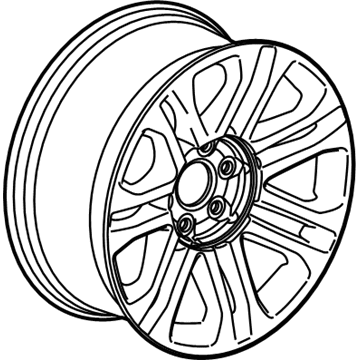 GM 84341232 Wheel