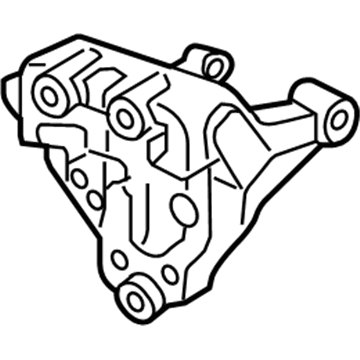 Honda 50827-S7D-010 Bracket, RR. Engine Mounting