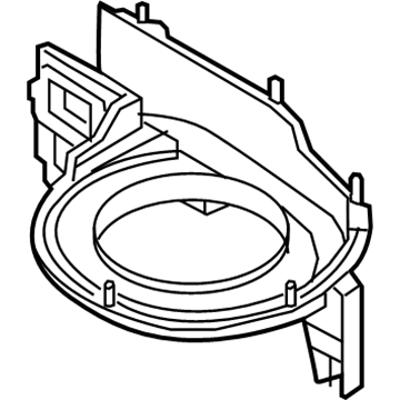 Hyundai 97111-C2020 Case-Blower, Lower