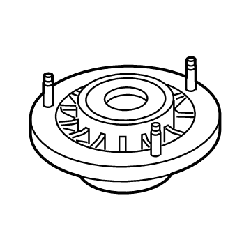 BMW 33-50-7-856-963 Support Bearing Rear Left