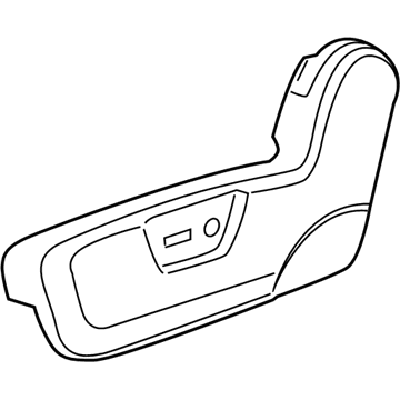 GM 96839608 Cover, Driver Seat Reclining Finish