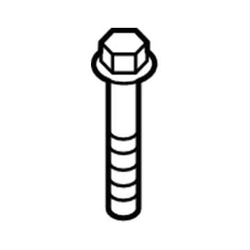 Acura 90165-S04-000 Bolt, Flange (12X97)