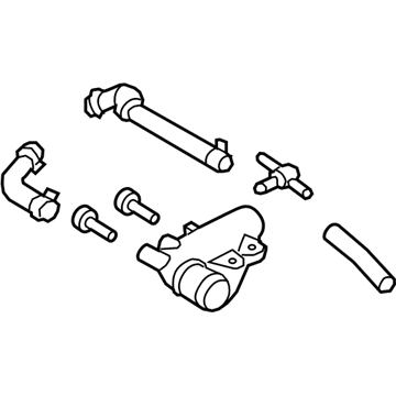 Hyundai 25670-3F400 Fitting Assembly-Coolant Outlet