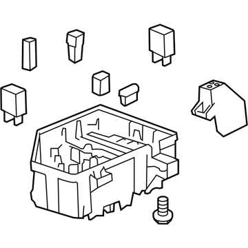 GM 20860985 Fuse Box