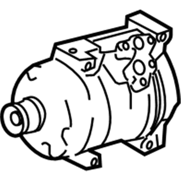 Toyota 88320-35700-84 Compressor Assembly