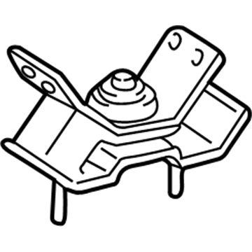 Lexus 12372-20040 Insulator, Engine Mounting, LH(For Transverse Engine)