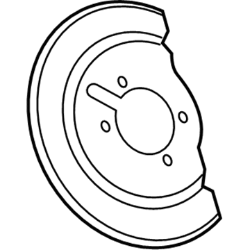 Mopar 4721683AB Shield-Splash