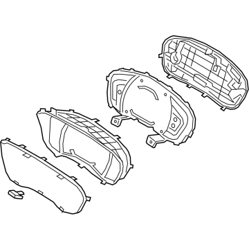 Hyundai 94051-S2000 Cluster Assembly-Instrument