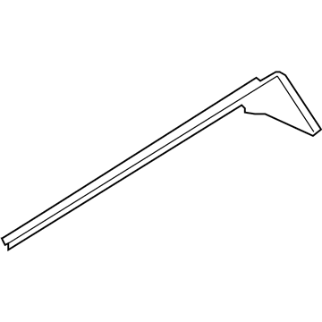 BMW 51-33-7-429-636 CHANNEL SEALING, INSIDE, DOOR