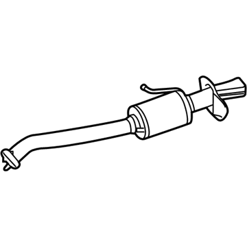Acura 18340-TZ5-A01 Tail, Exhaust (L)