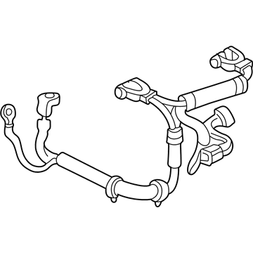 Mopar 56038421AF Alternator And Battery Wiring