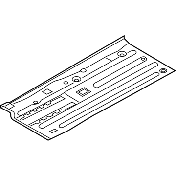 Kia 65121B2000 Panel-Center Floor Side, R