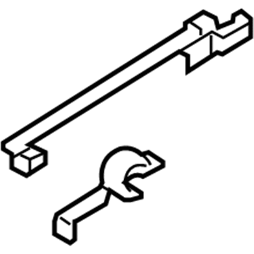 Hyundai 81648-3Q000 Rail Assembly-Sunroof Guide, RH