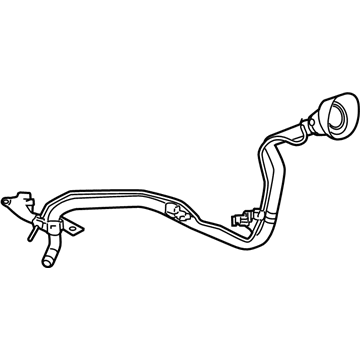 Nissan 17221-1AA0A Tube Assy-Filler